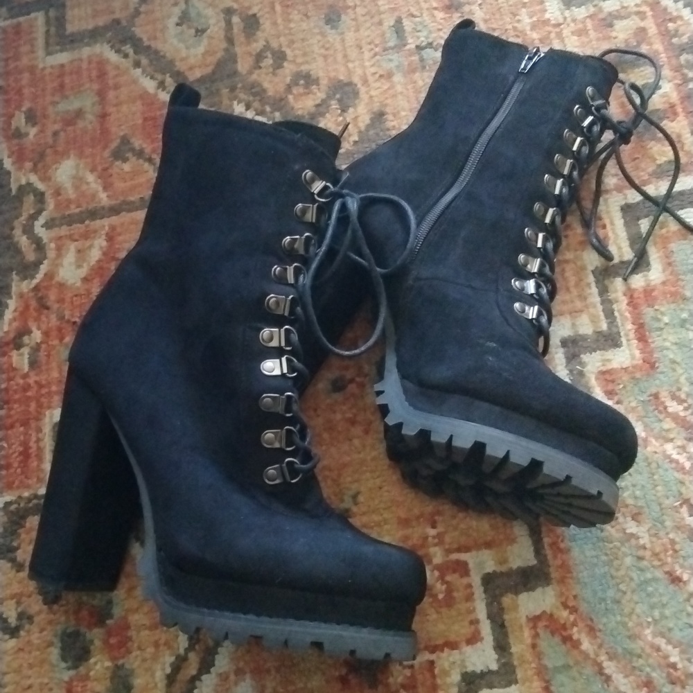 Hadley combat lug bootie